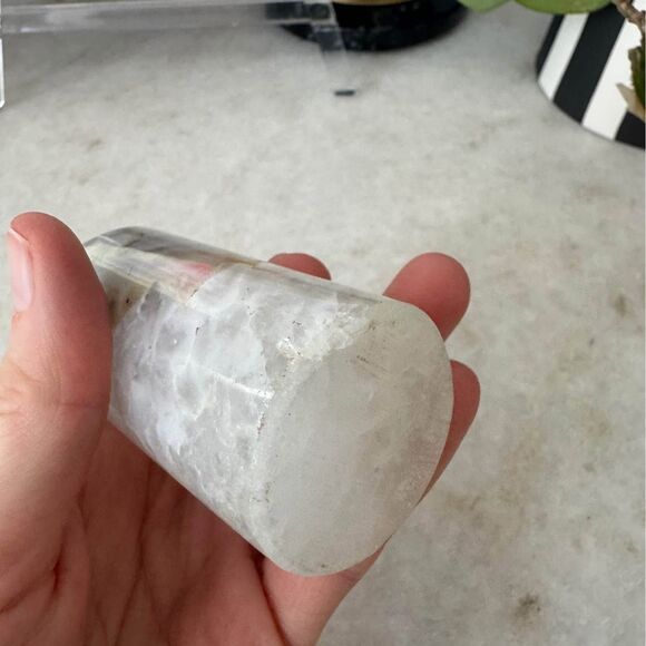 Agate crystal tower point - Picture 6 of 6